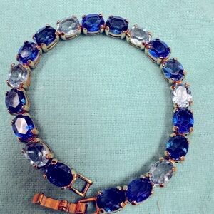 Beautiful Gold plated tennise bracelet 7inches